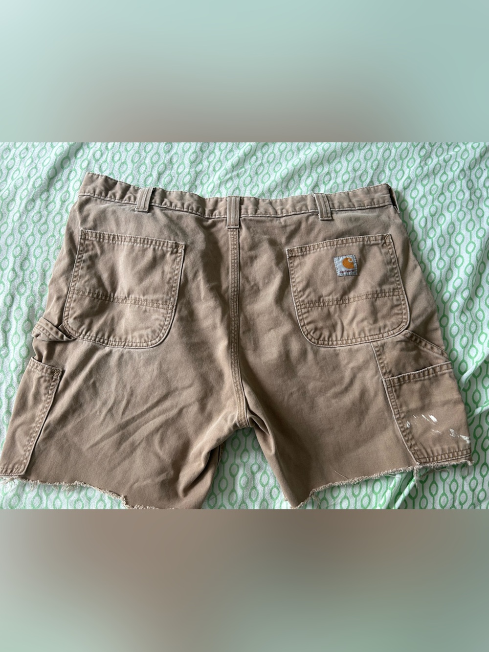 Distressed Carhartt Shorts Size 40 Men’s Vintage Work Shorts